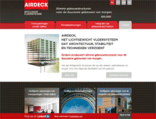 Tablet Screenshot of airdeck.com